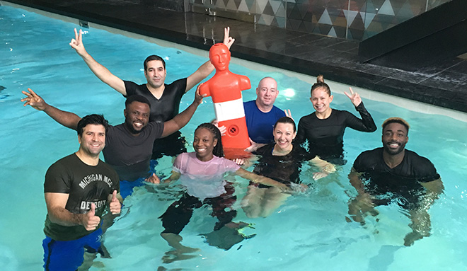 Aquatic Training Courses Pool Empergency Responders 