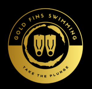 Gold Fins Swimming